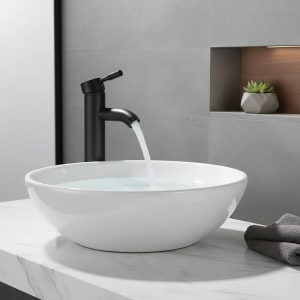 Évier d&rsquo;eau chaude et froide minimaliste, robinet de centre commercial, montage sur pont, acier inoxydable, robinet à trou unique, 256 pièces