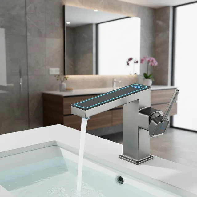 Robinet de Lavage avec Affichage Numérique de la…