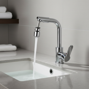 Robinet de lavabo à légumes universel, robinet de salle de bains, lavabo d&rsquo;évier 2 en 1, lavabo d&rsquo;eau chaude et froide domestique, robinet d&rsquo;eau chaude et froide