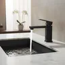Robinet de salle de bains mitigeur chaud et…