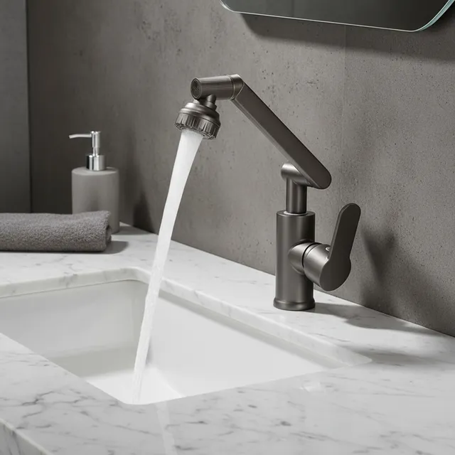 Robinet de lavabo multifonctionnel pour salle de bains