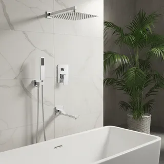 Ensemble de robinets de douche à effet de pluie