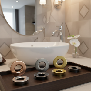 Couvercle de trop-plein noir argent or Vintage Bronze laiton salle de bains lavabo robinet évier avec remplacement d’insertion d’anneau de Six pieds Couvercle de trop-plein noir argent or Vintage Bronze laiton salle de bains lavabo robinet évier avec remplacement d’insertion d’anneau de Six pieds