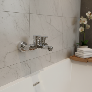 HOShower-Robinet d’Eau Chaude et Froide Mural, Mitigeur de Baignoire, Triple Vanne Mixte, HOBasin F/05 ets HOShower-Robinet d’Eau Chaude et Froide Mural, Mitigeur de Baignoire, Triple Vanne Mixte, HOBasin F/05 ets