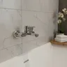 Mitigeur bain douche mural monocommande chromé… – vue 1