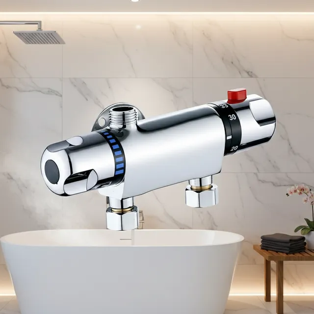 Robinet baignoire douche thermostatique mural montage…