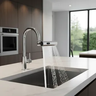 Robinet de cuisine cascade flux pulvérisateur tête pulvérisateur…