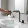 Robinet de lavabo extractible à poignée unique – vue 1