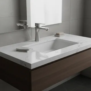 Robinet lavabo monolevier monotrou inoxydable acier 304 brossé satiné…