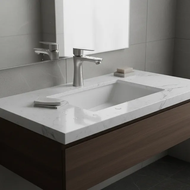 Robinet lavabo monolevier monotrou inoxydable acier 304…