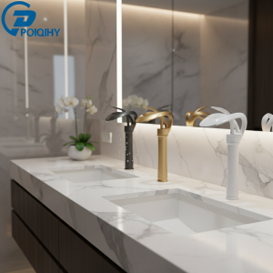 Robinet d’évier en laiton doré, robinet de centre commercial, bassin chaud et froid, meubles de vanité, noir, 256 Robinet d’évier en laiton doré, robinet de centre commercial, bassin chaud et froid, meubles de vanité, noir, 256