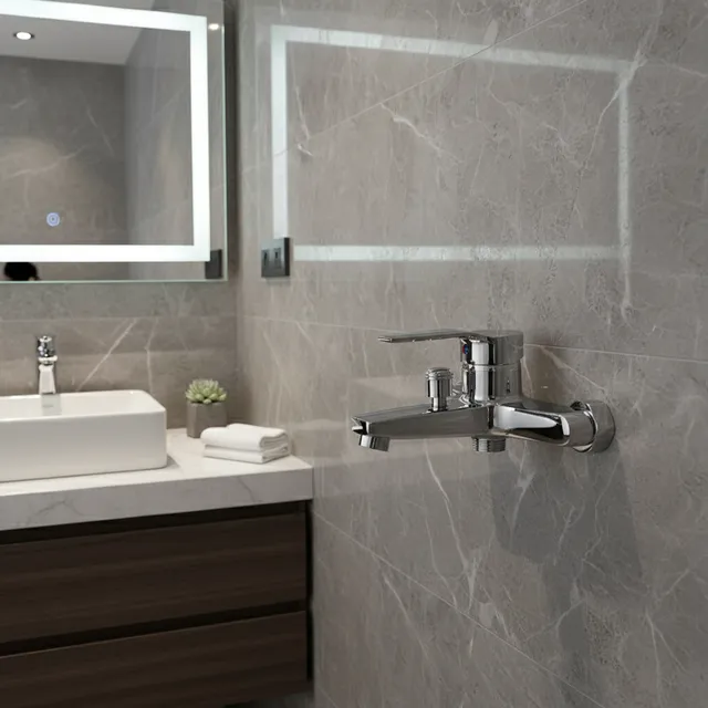 Robinets de lavabo en alliage de Zinc