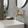 Robinet de jardin de salle de bains en laiton Antique – vue 1