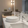 Robinet de lavabo chromé