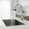 Robinet de cuisine cascade sortie anti-éclaboussures… – vue 1