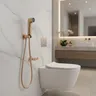 Robinet de salle de bains à poignée unique en plastique… – vue 1