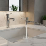 Robinet 1 en 2 sorties, distributeur d&rsquo;eau, interrupteur de lavabo de douche, vanne de dérivation, Machine à laver externe, vanne de commutation de tuyau d&rsquo;eau