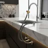 Robinet de cuisine de lavabo calibre G1/2 – vue 1
