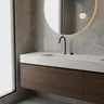 Robinet de lavabo noir – vue 1