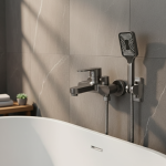 Robinet mitigeur de salle de bains, douche, ensemble de douche, interrupteur de mélange de baignoire, Triple robinet chaud et froid, robinet de douche