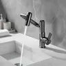 Robinet de lavabo de salle de bains à affichage… – vue 1
