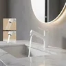 Mitigeur lavabo monocommande laiton brossé…