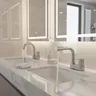 Robinet de lavabo de bain brossé en acier inoxydable 304 – vue 1