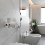 HOPLANplastic-Mitigeur thermostatique, tuyau d&rsquo;eau statique, PLANwater, contrôle de la température, bidet, douche