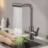 Robinet de cuisine en acier inoxydable