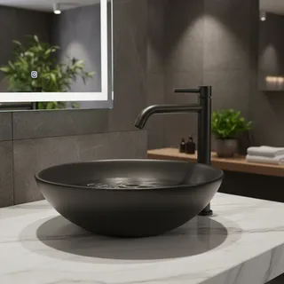 Robinet mitigeur d'eau chaude et froide pour lavabo