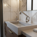 ABKJ-Lavabo, évier domestique, ark, eau chaude et froide