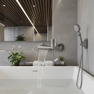 Ensemble de robinets de baignoire cascade
