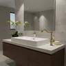 Robinet de lavabo en Bronze Antique