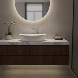 Nouveau robinet de salle de bains de luxe moderne