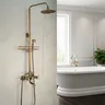 Ensemble de robinets de douche en laiton Antique – vue 1