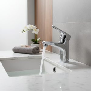 Robinet mitigeur chaud et froid, robinet de lavabo, robinets de salle de bains, salle de bains montée sur le pont, cuisine, robinet d&rsquo;évier à poignée unique