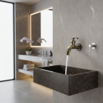 Robinet de Machine à laver de Style européen Antique, robinet mural rétro simple froid, vadrouille piscine, robinet en alliage de Zinc