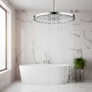 Accessoires de robinet d'eau de douche de pluie de 10 pouces