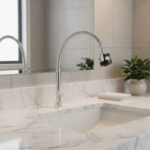 Le robinet cascade est fabriqué en acier inoxydable 304 avec traitement de surface chromée, résistant à la Corrosion, robuste/Durable Le robinet cascade est fabriqué en acier inoxydable 304 avec traitement de surface chromée, résistant à la Corrosion, robuste/Durable