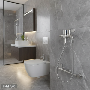 Robinet d’eau à double sortie en acier inoxydable, robinet de contrôle pour touristes, 1 sur 2, 1/2 pouces, bidet F/05 et accessoires HOAccessrespiration Robinet d’eau à double sortie en acier inoxydable, robinet de contrôle pour touristes, 1 sur 2, 1/2 pouces, bidet F/05 et accessoires HOAccessrespiration