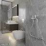 Robinet d'eau à double sortie en acier…
