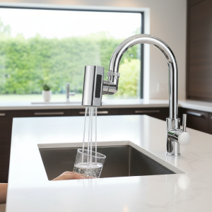 Petit robinet de pluie volante, cuisine, lavage des légumes, robinet de douche, bec de vaisselle rotatif à quatre vitesses, aérateur de cascade Petit robinet de pluie volante, cuisine, lavage des légumes, robinet de douche, bec de vaisselle rotatif à quatre vitesses, aérateur de cascade