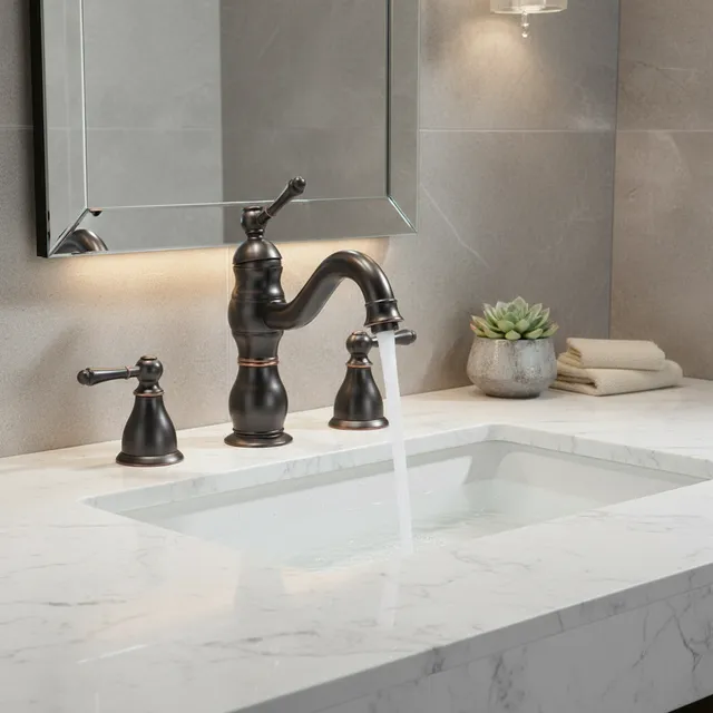 Robinets en laiton antique