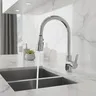 Robinet de cuisine chromé élégant 1 pièce