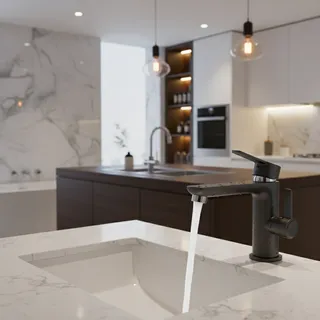 Robinet de lavabo de salle de bains