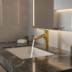 Robinet de ark en laiton chaud et froid, robinet de ark avec tuyau, poignée unique, accessoires de centre commercial Robinet de ark en laiton chaud et froid, robinet de ark avec tuyau, poignée unique, accessoires de centre commercial