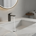 VGX robinets de salle de bains de luxe, robinets de salle de bains mélangeur de lavabo, robinet de lavabo gastronomique, robinet d&rsquo;eau chaude et froide, laiton Chrome noir brossé or