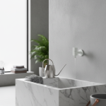 Robinet de jardin mural en cuivre, couleur blanche, robinet d&rsquo;extérieur, lavabo de jardin, vadrouille, robinet allongé Torneira parede