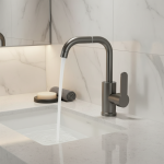 Robinet exquis mélange chaud et froid 360 °   Robinet de salle de bains à rotation libre à double usage, adapté au lavabo sur comptoir et à la cuisine