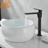 Mitigeur lavabo laiton noir mat contemporain…